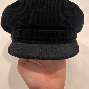 Sterkowski Black Corduroy Cap